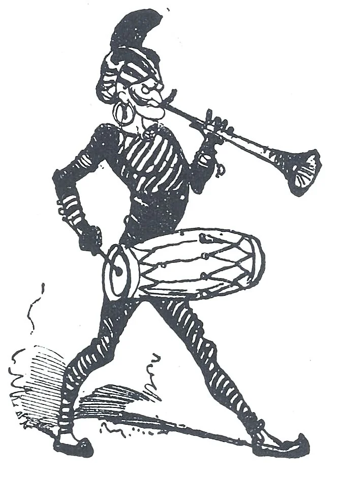 An illustration from Albert Robida - Voyages très extraordinaires de Saturnin Farandoul, 1879 page 531, 1879