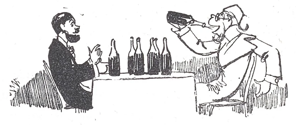 An illustration from Albert Robida - Voyages très extraordinaires de Saturnin Farandoul, 1879 page 667-2, 1879