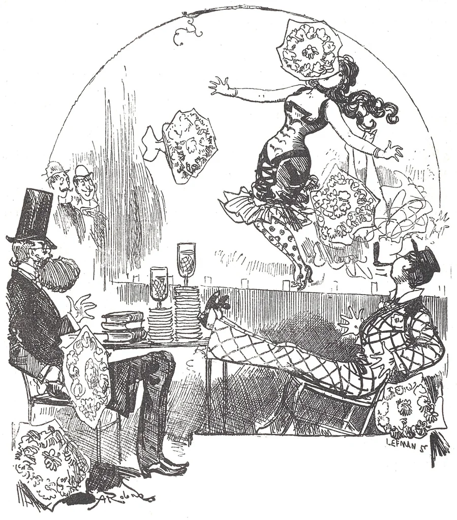 An illustration from Albert Robida - Voyages très extraordinaires de Saturnin Farandoul, 1879 page 712, 1879