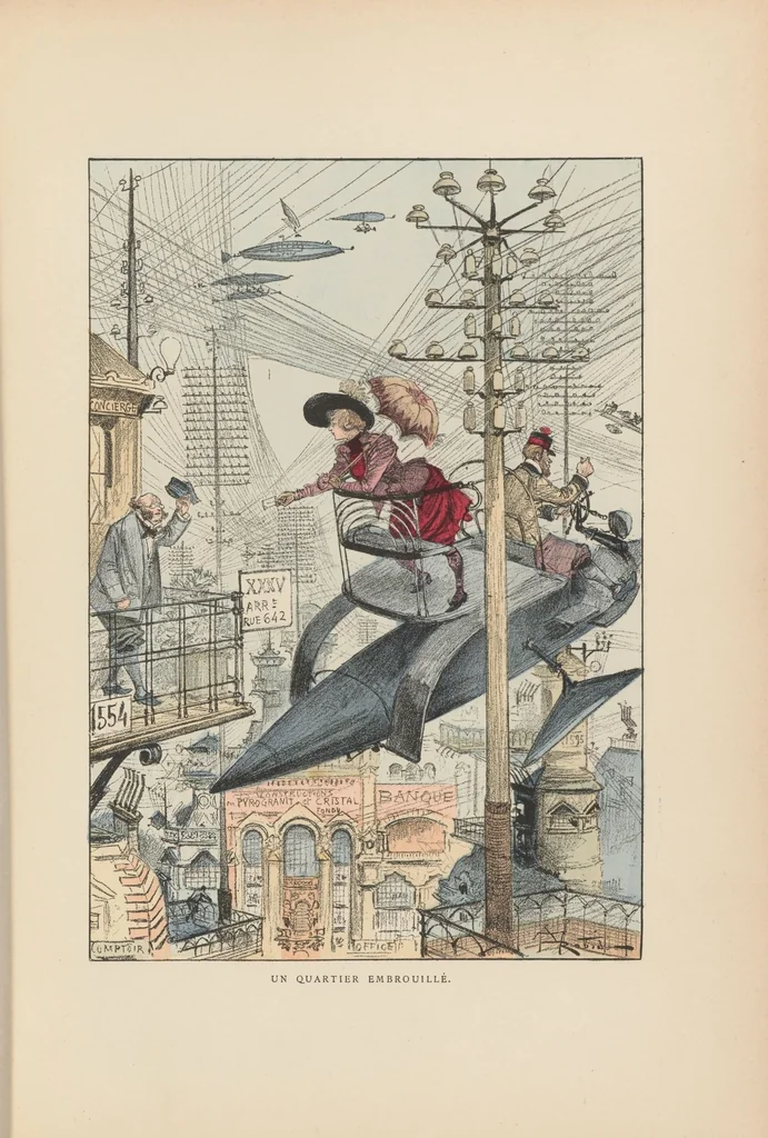 An illustration from Houghton 90W-205 - Un quartier embrouillé, 1883