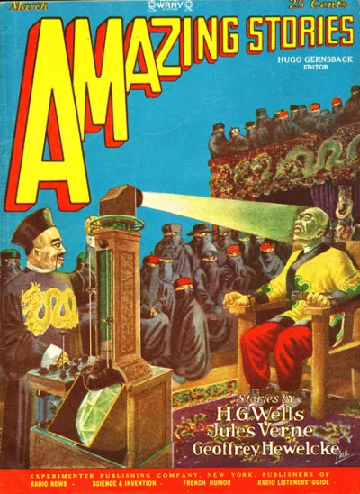 An illustration from Amazing stories 192803, 1928
