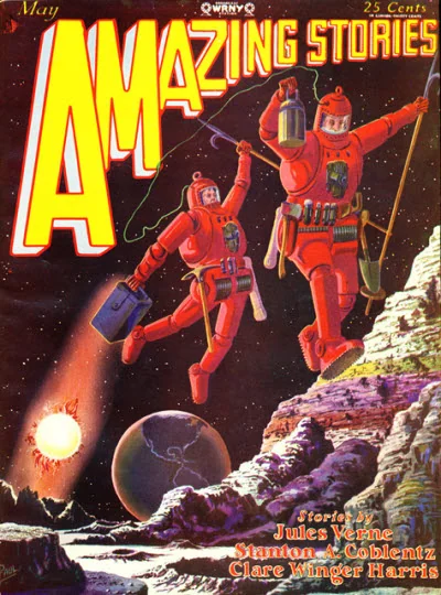 An illustration from Amazing stories 192905, 1929