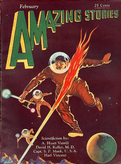 An illustration from Amazing stories 193002, 1930