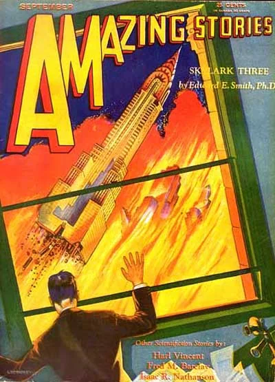 An illustration from Amazing stories 193009, 1930