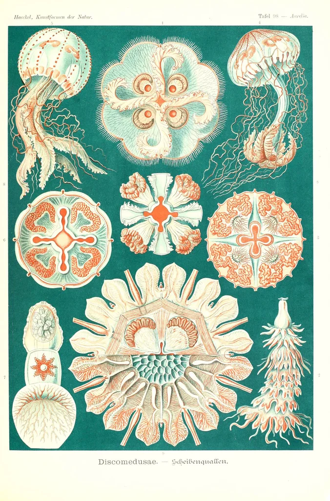 An illustration from Kunstformen der Natur (Tafel 98) (6197854762), 1904