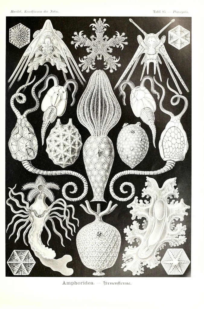 An illustration from Kunstformen der Natur (Tafel 95) (6197334707), 1904