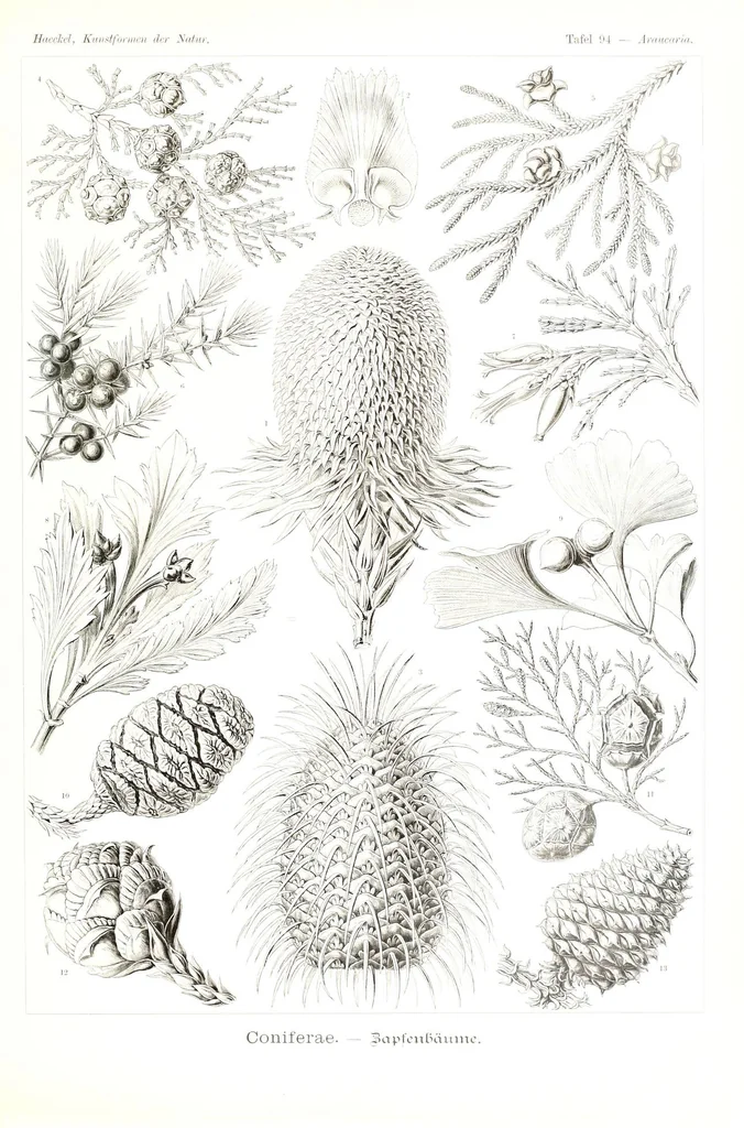 An illustration from Kunstformen der Natur (Tafel 94) (6197853884), 1904