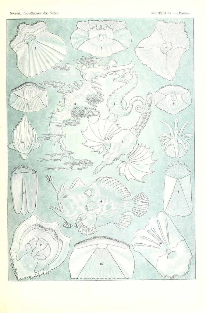 An illustration from Kunstformen der Natur (Tafel 87) (6197332695), 1904