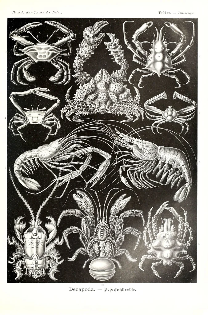 An illustration from Kunstformen der Natur (Tafel 86) (6197852000), 1904