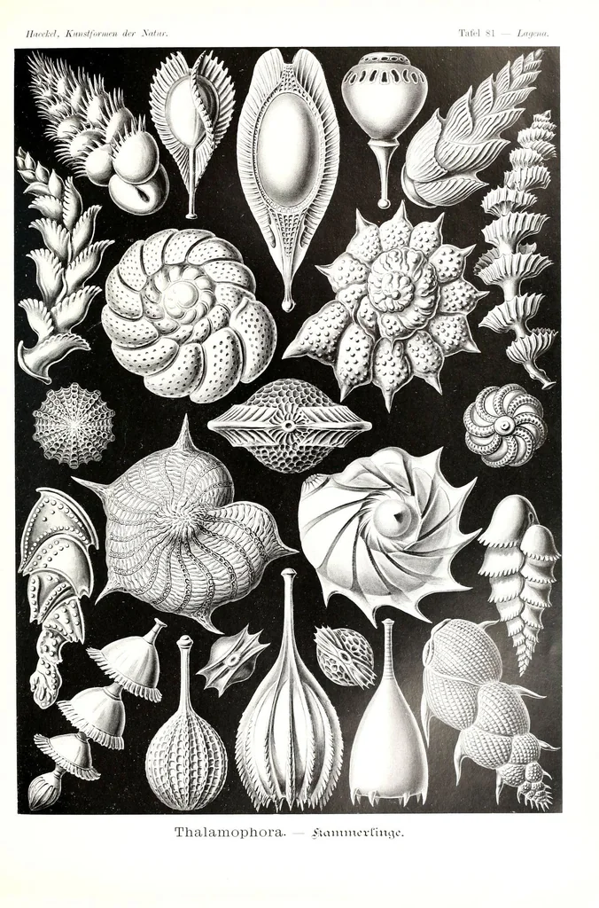 An illustration from Kunstformen der Natur (Tafel 81) (6197331383), 1904