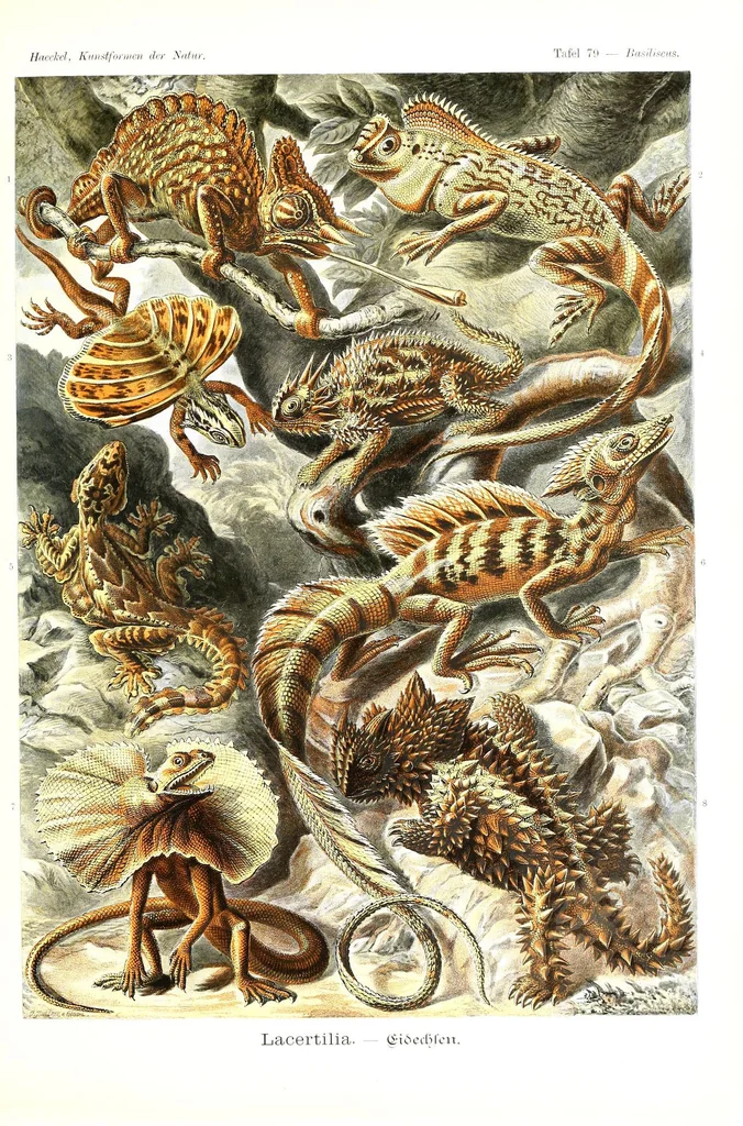 An illustration from Kunstformen der Natur (Tafel 79) (6197330677), 1904