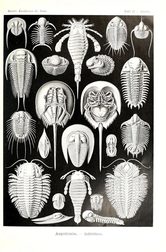 An illustration from Kunstformen der Natur (Tafel 47) (6197321043), 1904