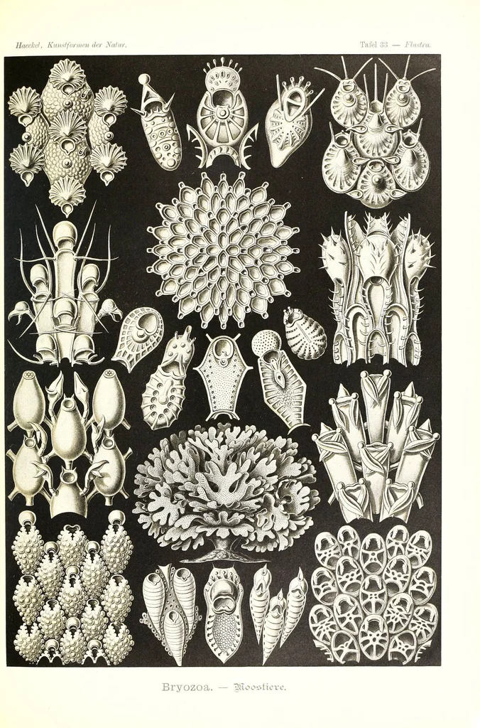 An illustration from Kunstformen der Natur (Tafel 33) (6197318575), 1904