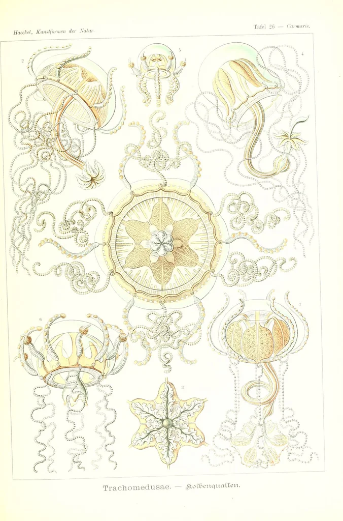An illustration from Kunstformen der Natur (Tafel 26) (6197317197), 1904
