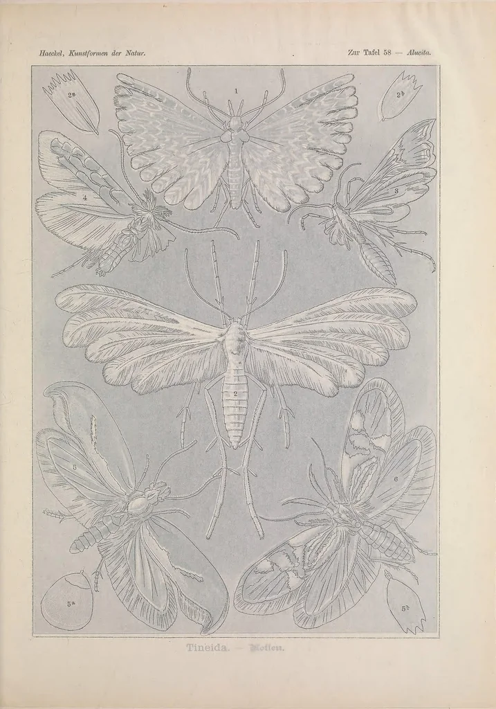 An illustration from Kunstformen der Natur (Tafel 58) BHL47388267, 1899