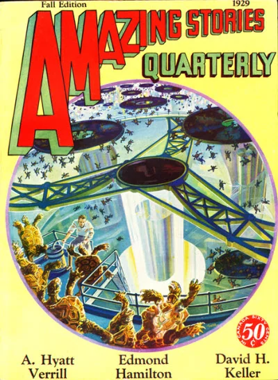 An illustration from Amazing stories quarterly 1929fal, 1929