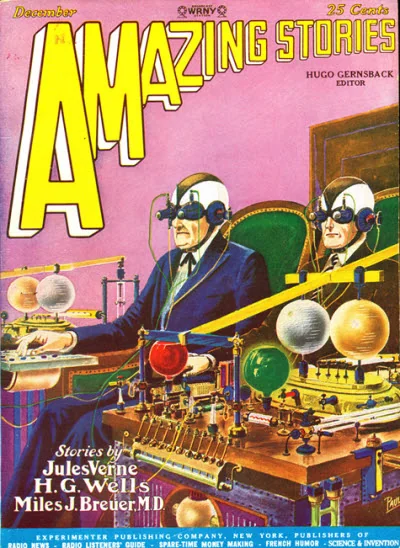 An illustration from Amazing stories 192712, 1927