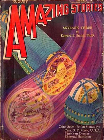 An illustration from Amazing stories 193008, 1930