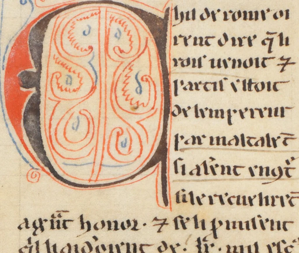 An illustration from Composite Manuscript: Garin le Loherain, Perceval, Chroniques, Parthenopeus de Blois, Durmart le Gaulois etc., French, 1250, leaf 339