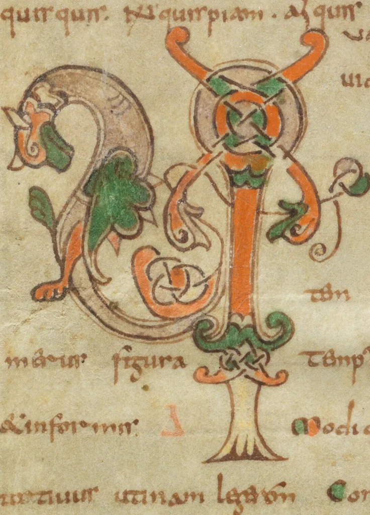 An illustration from Corpus Grammaticorum Latinorum, 850, leaf 17