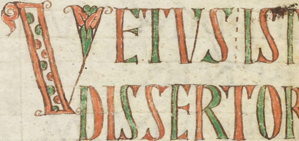 An illustration from Eusebius-Hieronymus: Chronicon, 699, leaf 10