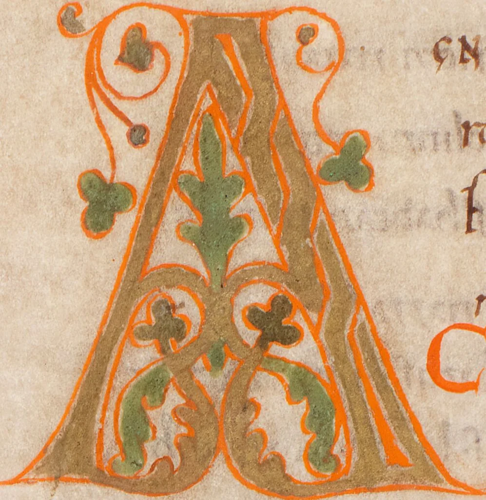 An illustration from Prudentius, Carmina, 900, leaf 110