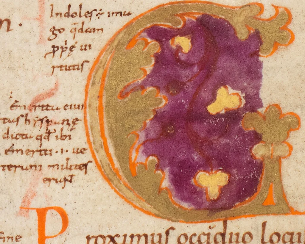 An illustration from Prudentius, Carmina, 900, leaf 112