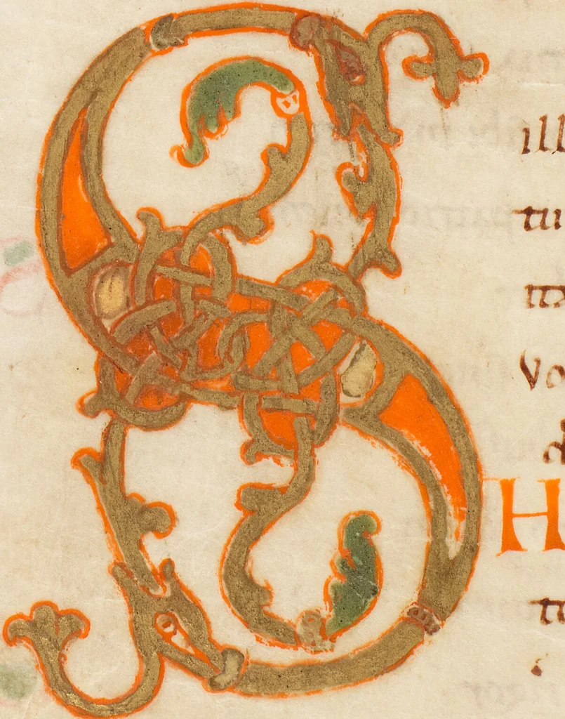 An illustration from Prudentius, Carmina, 900, leaf 120