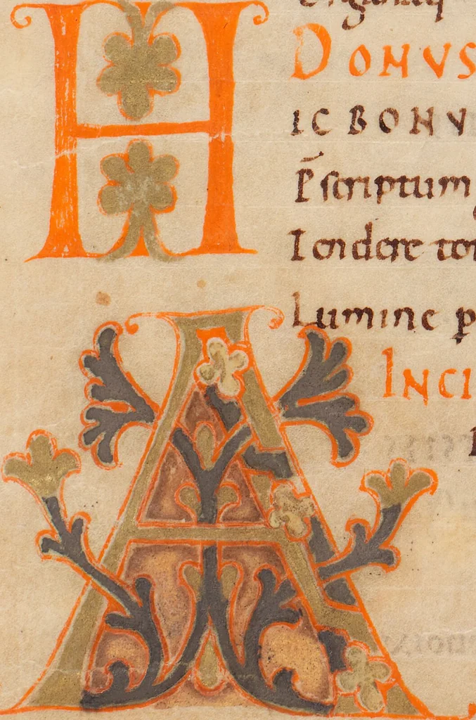 An illustration from Prudentius, Carmina, 900, leaf 157