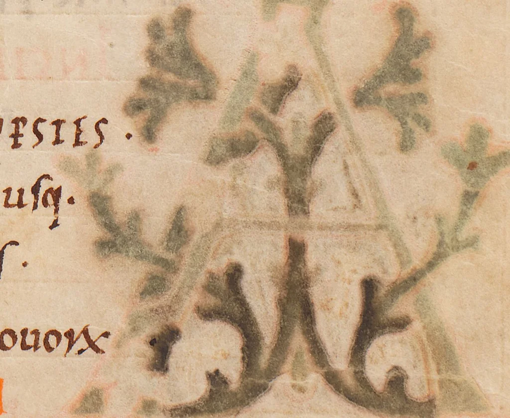 An illustration from Prudentius, Carmina, 900, leaf 158