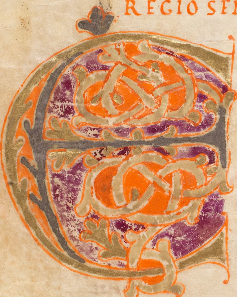 An illustration from Prudentius, Carmina, 900, leaf 162