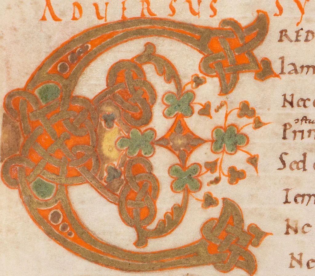 An illustration from Prudentius, Carmina, 900, leaf 241