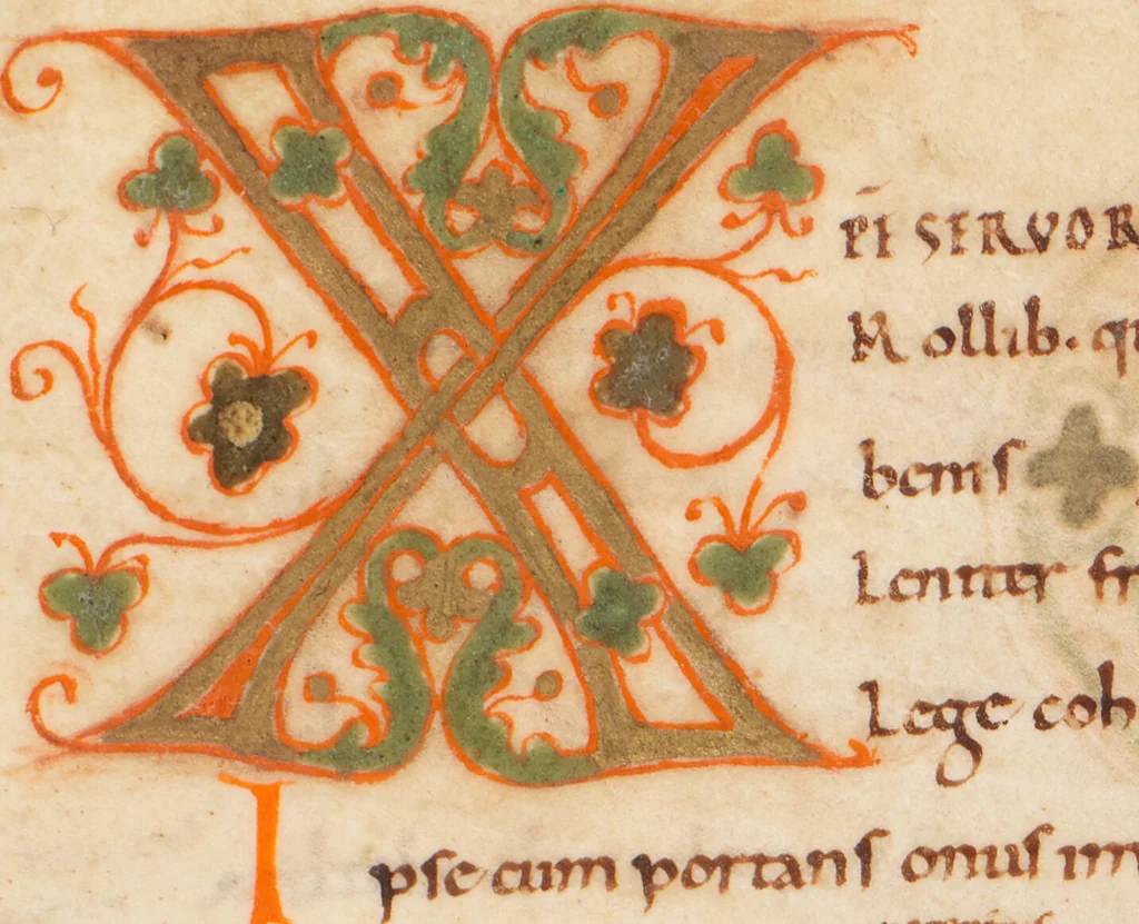 An illustration from Prudentius, Carmina, 900, leaf 27