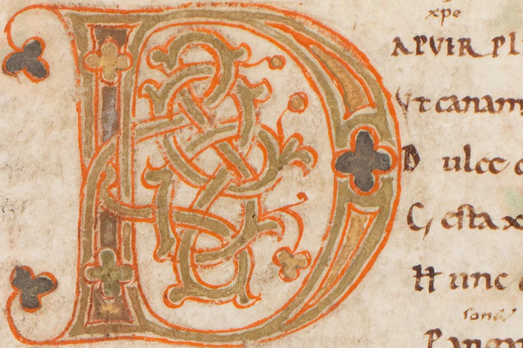 An illustration from Prudentius, Carmina, 900, leaf 28