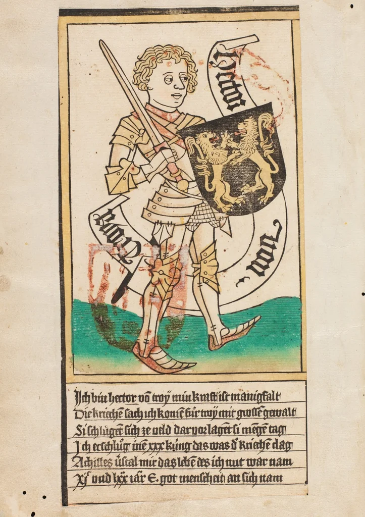 An illustration from Österreichische Chronik der 95 Herrschaften, 1479, leaf 308