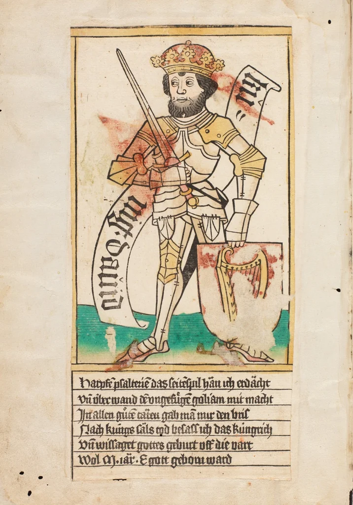 An illustration from Österreichische Chronik der 95 Herrschaften, 1479, leaf 312
