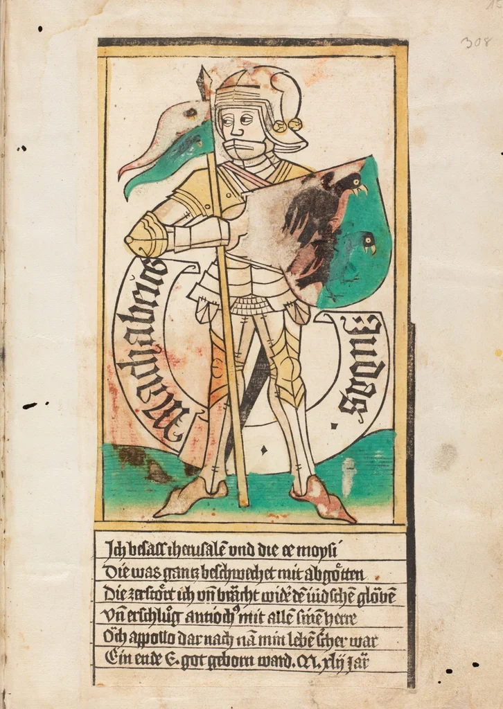 An illustration from Österreichische Chronik der 95 Herrschaften, 1479, leaf 313