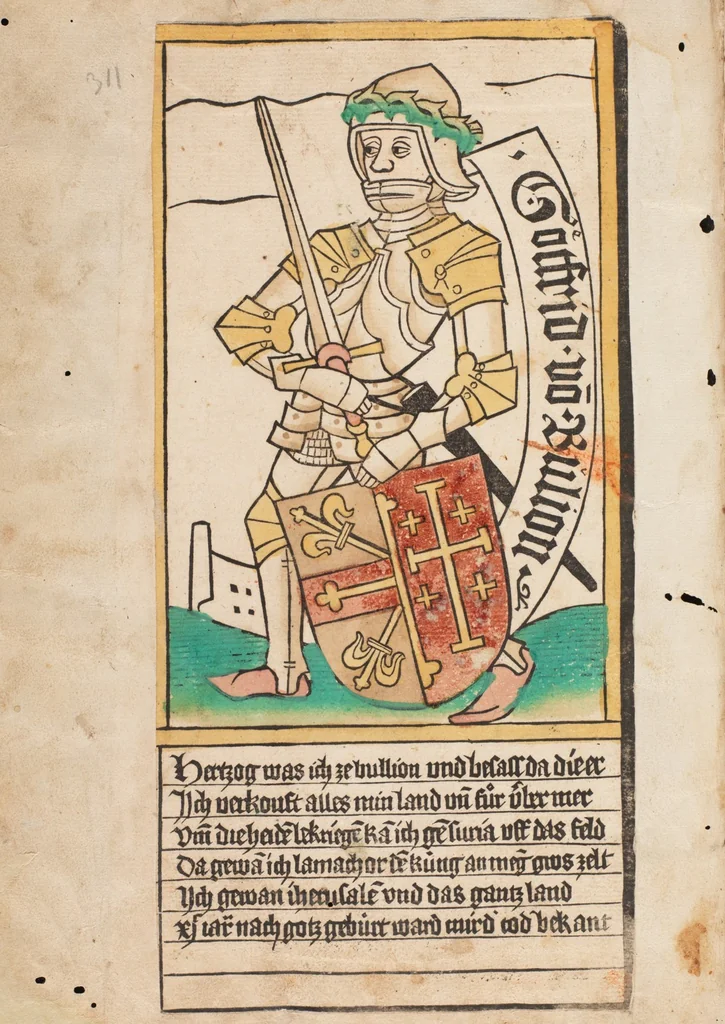 An illustration from Österreichische Chronik der 95 Herrschaften, 1479, leaf 316