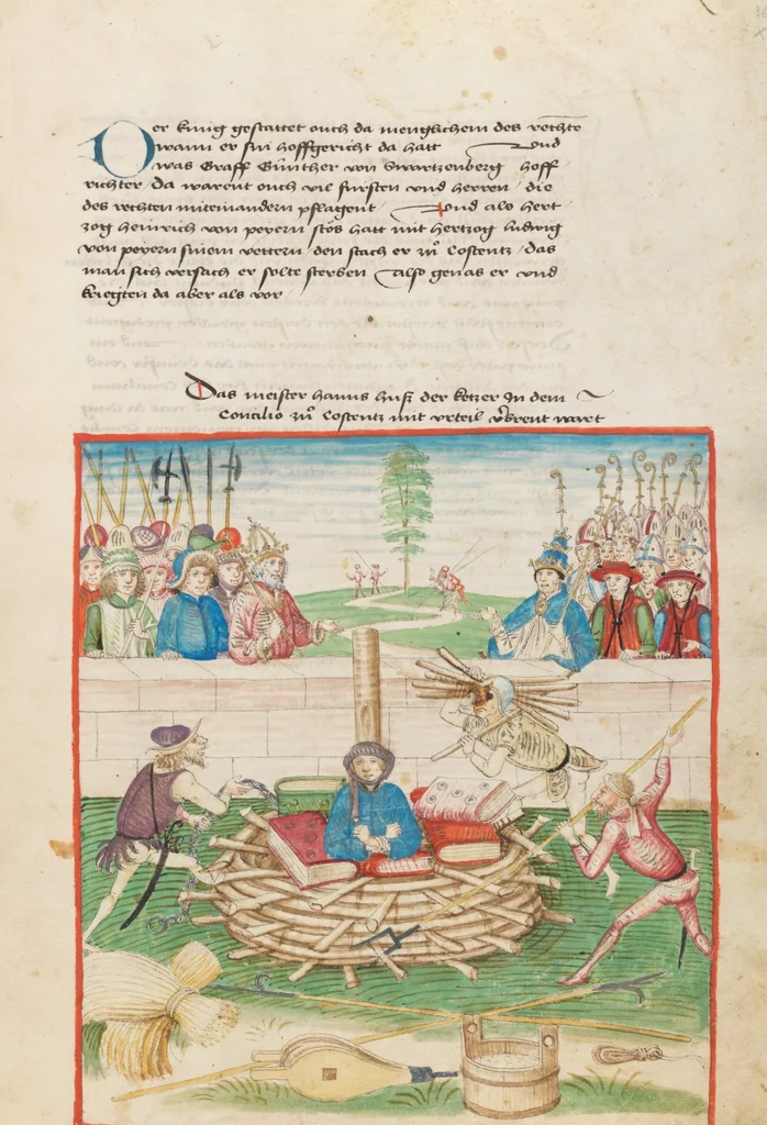 An illustration from Diebold Schilling, Amtliche Berner Chronik, vol. 1, 1478, leaf 369