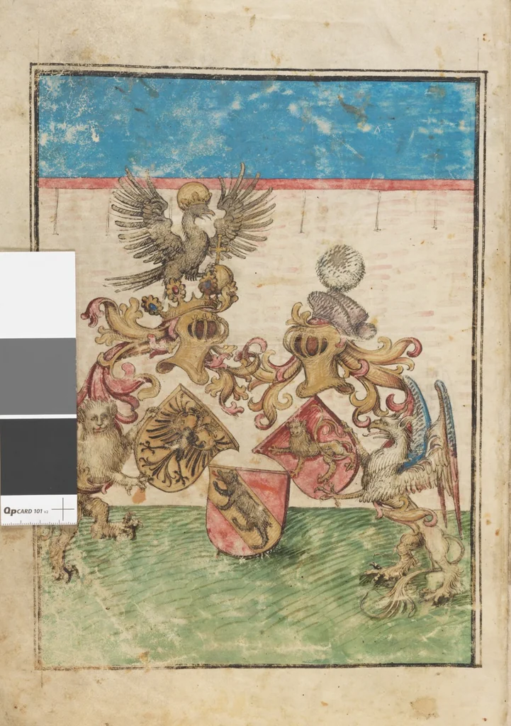 An illustration from Diebold Schilling, Amtliche Berner Chronik, vol. 1, 1478, leaf 482