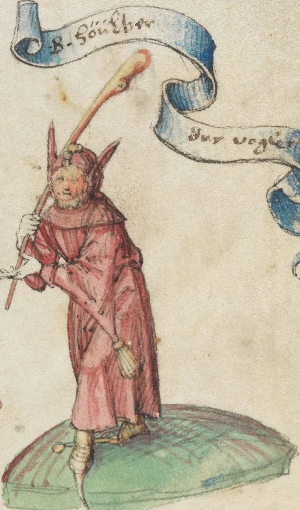 An illustration from Diebold Schilling, Amtliche Berner Chronik, vol. 3, 1478, leaf 901