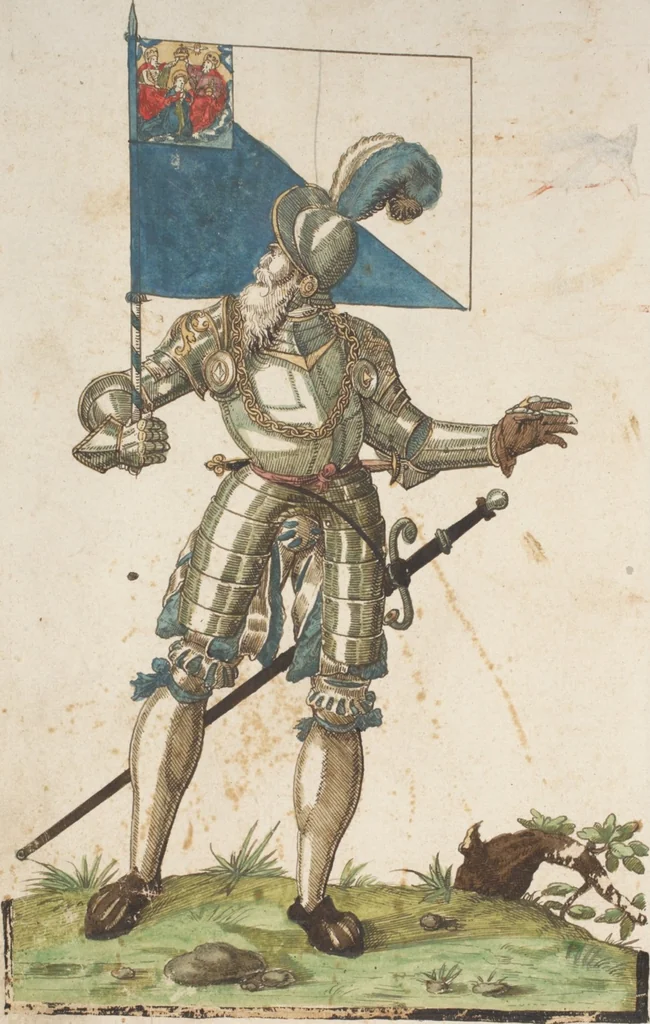 An illustration from Silbereisen: Chronicon Helvetiae, Part I, 1576, leaf 10
