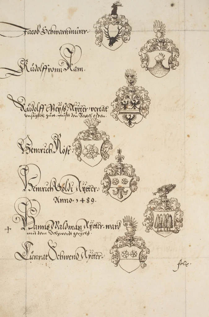 An illustration from Silbereisen: Chronicon Helvetiae, Part I, 1576, leaf 160