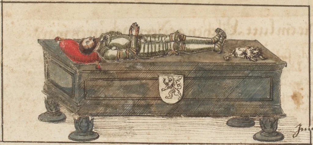 An illustration from Silbereisen: Chronicon Helvetiae, Part I, 1576, leaf 192