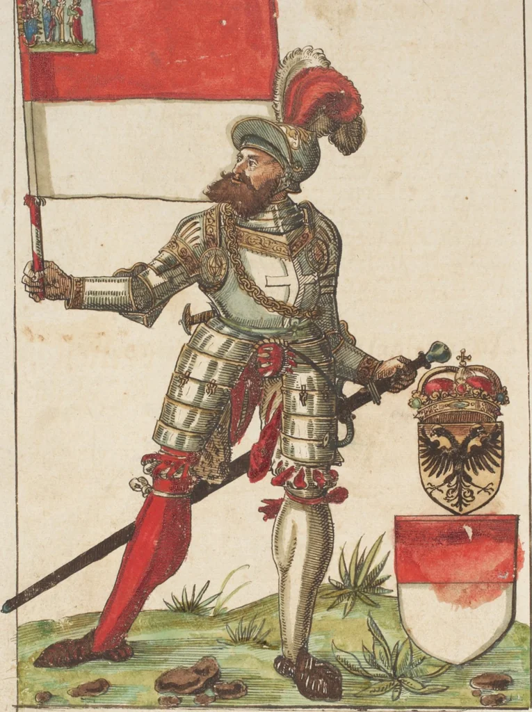An illustration from Silbereisen: Chronicon Helvetiae, Part I, 1576, leaf 248