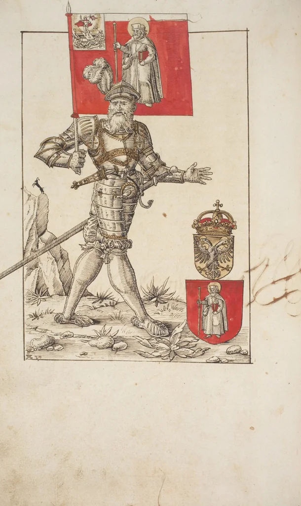 An illustration from Silbereisen: Chronicon Helvetiae, Part I, 1576, leaf 288