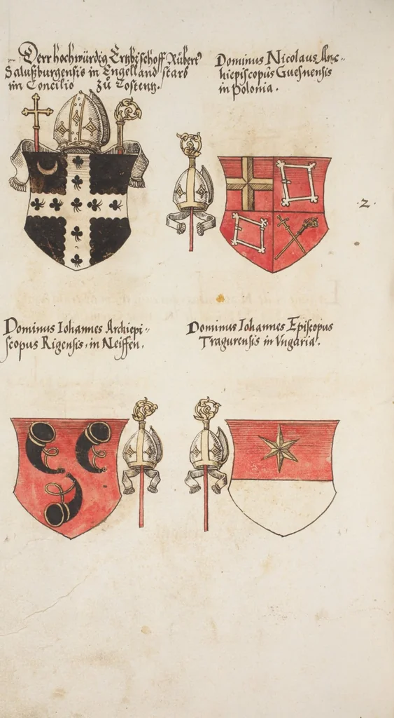 An illustration from Silbereisen: Chronicon Helvetiae, Part I, 1576, leaf 496