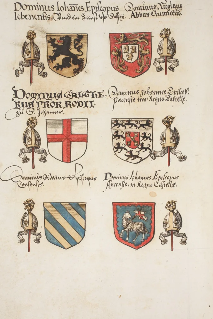 An illustration from Silbereisen: Chronicon Helvetiae, Part I, 1576, leaf 500