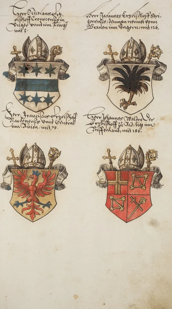 An illustration from Silbereisen: Chronicon Helvetiae, Part I, 1576, leaf 505