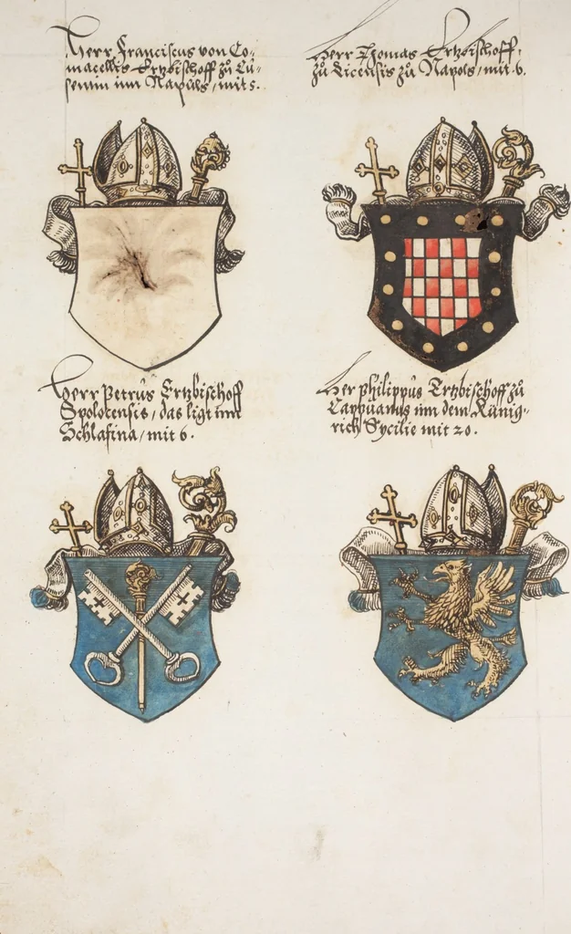 An illustration from Silbereisen: Chronicon Helvetiae, Part I, 1576, leaf 506